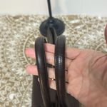 ONNA EHRLICH Black Leather MADISON Tote Satchel Handbag Purse Brown Photo 4