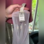 Jessica Simpson NWOT  Mesh Beach Coverup In Lavender Photo 4