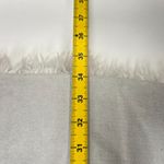 Johnny Was NWOT  Fur & Faux Suede Floral Embroidered Coat Pockets Size S Grey Photo 11