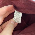 Isaac Mizrahi NEW women's deep red stretch zip pocket pants business casual 14 Photo 6