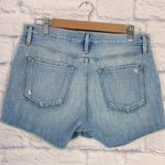 frame denim Frame Le Cutoff Fullerrah blue denim distressed shorts 25 Photo 2