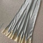 Doen Elowen Skirt Dusty Blue Silk Lace S Photo 0