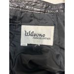 wilson's leather WILSONS Black Genuine Leather Luxe Snake Reptile Textured Skirt Vintage MEDIUM Photo 6