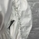 Beulah  Pearl/Rhinestone Long Sleeve Blouse Photo 1