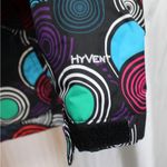 The North Face - Hooded Insolated Jacket, Hyvent, Black w/ Multicolor Circles Photo 4