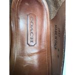 Coach  WOMEN’S BLACK LEATHER LOAFERS WOMENS SIZE 6W Photo 7