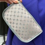 Pierre Cardin  Gray Monogram Crossbody Bag Mini Shoulder Purse Vintage Mini Bag Photo 6