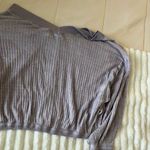 We The Free Ribbed V-Neck Top in Taupe Photo 8