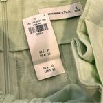 Abercrombie & Fitch Women Linen-Blend Pull-On Belted Shorts S NWT Photo 2