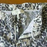 Joie  Womens Size 10 100% Linen Shorts Cheetah Animal Print Summer Comfort‎ Photo 6