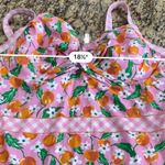 Lands' End  X Draper James Pink Gingham Orange Blossom Swimsuit Size 20 W Photo 10