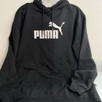 Puma  Logo Men's Black Hoodie Sweatshirt  Photo 1