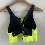 Fabletics Front Zip Workout Sports Bra Active High Neck Medium Photo 1