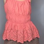 Old Navy Orange / Pink Flowy Top Photo 3