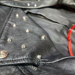 Ci Sono  premium women’s vegan leather moto jacket, embroidered‎ size Large Photo 10