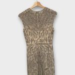 Mac Duggal NWT 5532 Embellished Illusion Cap Sleeve Column Gown Size 4 Photo 5