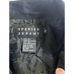 Spenser Jeremy Vest Embroidered Black Silk Silver Vest Size Large silk Photo 7