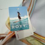 Roxy Bikini Top Size Large NWT Rainbow Cloud Bralette Tie Dye Beach Surf Swim Photo 4