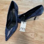 ZARA  elegant patterned heels Photo 3