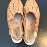 Rieker Tan Woven Leather Loafers Brown Size 10 Photo 3