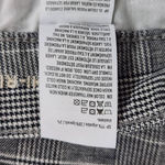 American Eagle  Black and White Plaid Mini Skirt Size 14 Preppy Plaid Skirt Photo 8