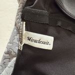 MiracleSuit Gray Leopard Animal Print Soft Cup One Piece Swimsuit Size 14 Photo 7