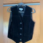 Kathy Ireland Vintage early Y2K  Black leather Women's Vest Photo 0