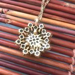 J.Crew  Multi Colored Rhinestone Pendant Necklace Photo 6