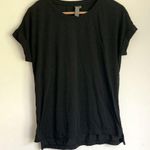 Sweaty Betty  |Ab Crunch Workout Tee in Black size Small Photo 2