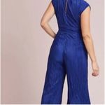 Anthropologie  Maeve Royal blue pantsuit jumpsuit womens size 10 NWT Photo 3