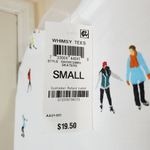 Style & Co  White Short Sleeve Shirt Skaters Whimsy Tees Size Small Photo 6