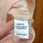 Boutique Brand Size Medium Ballet Pink Thermal Bohemian Style Top Photo 3