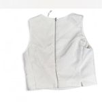 Jennifer Lopez  White Textured Tank Top Photo 1