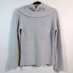 Ann Taylor Cowl Neck Grey Wool Cashmere Sweater Women Size Small Photo 1