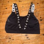 Puma  monochrome black & white strappy S sports bra Photo 1
