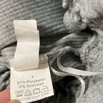 SheIn Light Gray Ribbed High Waisted Paper-Bag Short Shorts Size S EUC Photo 5