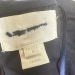 J.Crew 100% Silk Chiffon Strapless Dress Arabelle Navy Blue Mini Cocktail Sz 4P Photo 7