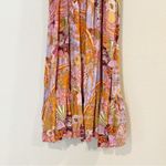 Anthropologie Maxi Dress Arielle Sleep Boho Indie Art Deco Lightweight Size S Photo 4