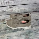 Skechers Ultra Flex Statement Sneakers Knit Lace-Up Taupe Lightweight 8 Photo 2