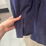 Merokeety Women's Long Sleeve Navy Dress Photo 2