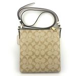 Coach Mini Rowan File Bag Crossbody In Signature Canvas Light Khaki Chalk CF340 Photo 2