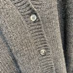 360 Cashmere  V Neck Cardigan in Dark Grey L Photo 3