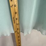 ZARA  XS Mint Green Pleated Ruffle Blouse Fairycore Coquette Soft Girl Romantic Photo 3