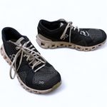 On Running Womens 6.5 Cloud X Sneaker Black Pearl Lightweight Running Navy Gym Photo 8