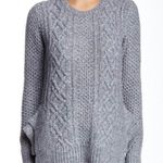 Stylestalker  Grey Kyanite Sweater Knit Draped Hem NWT Size Small Photo 4