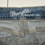 Wrangler New  Straight‎ Leg Jeans Women's 12 32/13 x 34 Medium Wash Denim Classic Photo 7