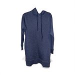 525 America Distressed Hoodie Dress Size Small NWT Pockets Ink color Blue Photo 1