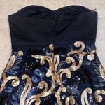 Cals Tube Top Bottom Sequin Evening Dress Photo 4