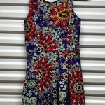 Nanette Lepore L’Armour Kaleidoscope Fit & Flare Bold Sleeveless Lined Dress Photo 2
