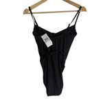 Michael Kors MICHAEL  Black Underwire Gold Logo Belt One Piece Swimsuit Size 6 Photo 9